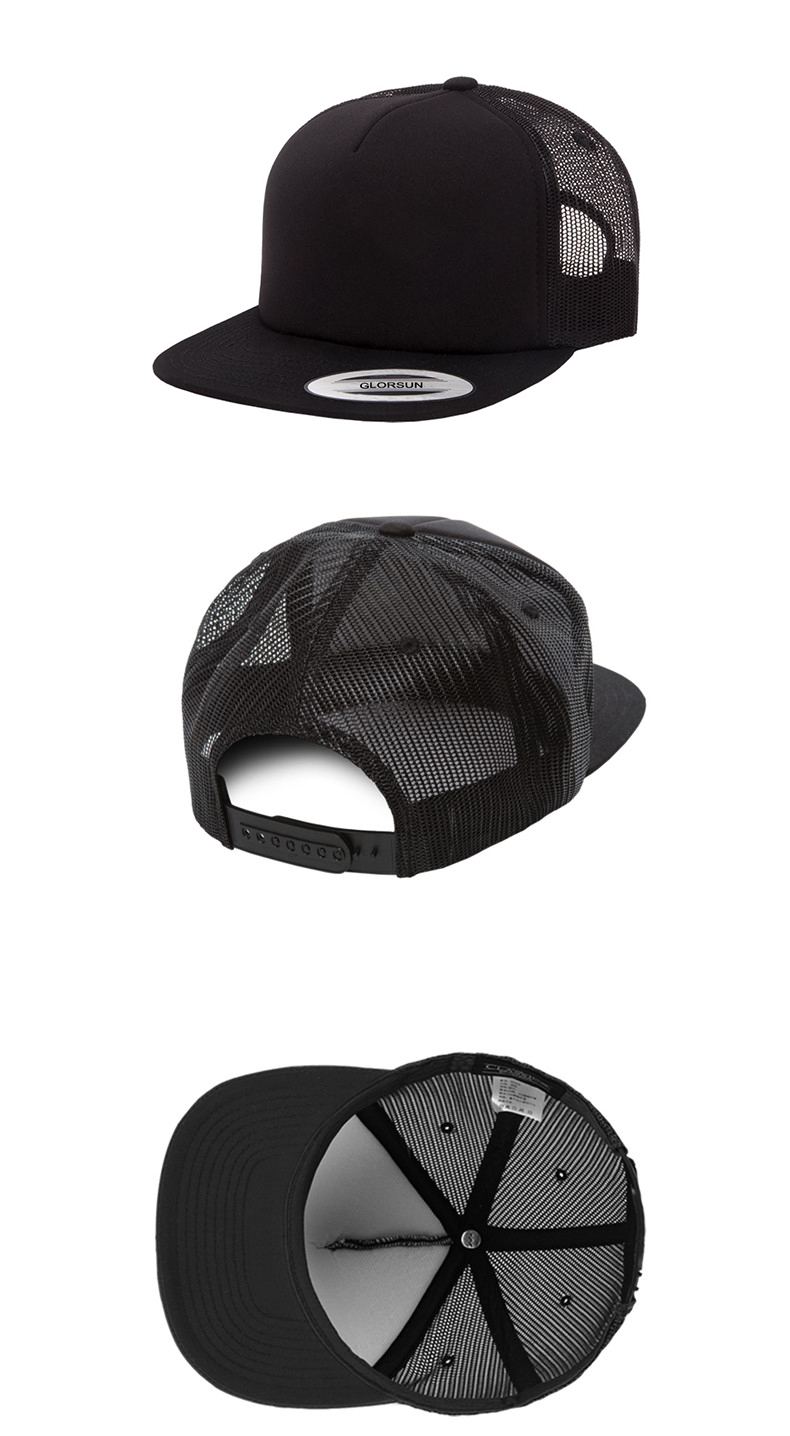 5 panel plain snapback hats 3d embroidery gorras custom snapback trucker hats 9