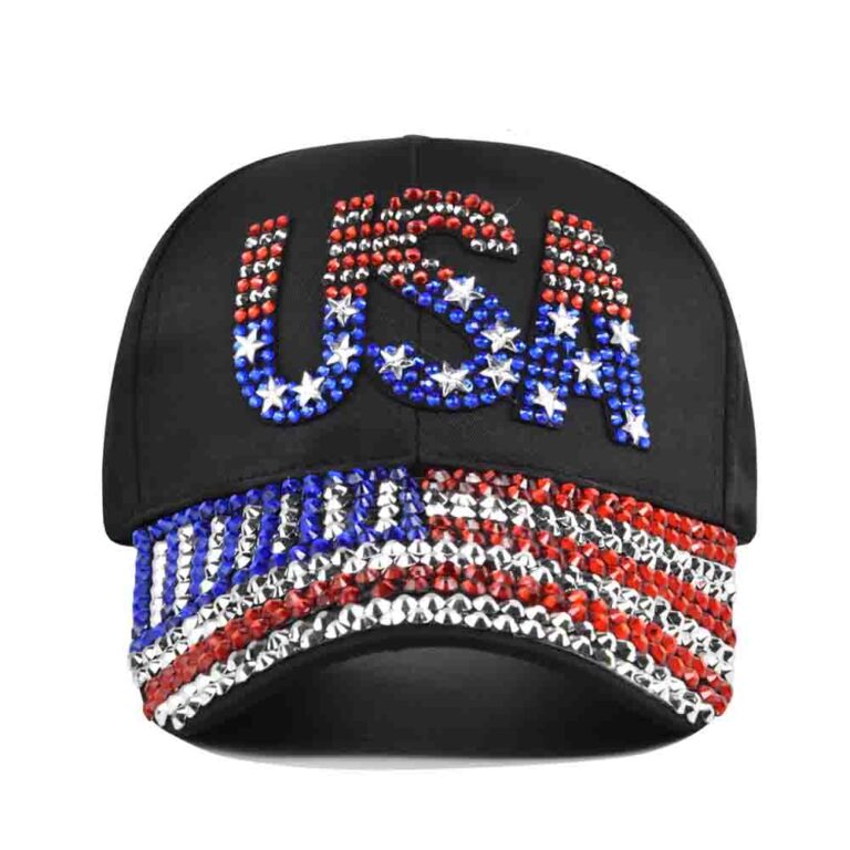 Rhinestone Baseball Cap 1