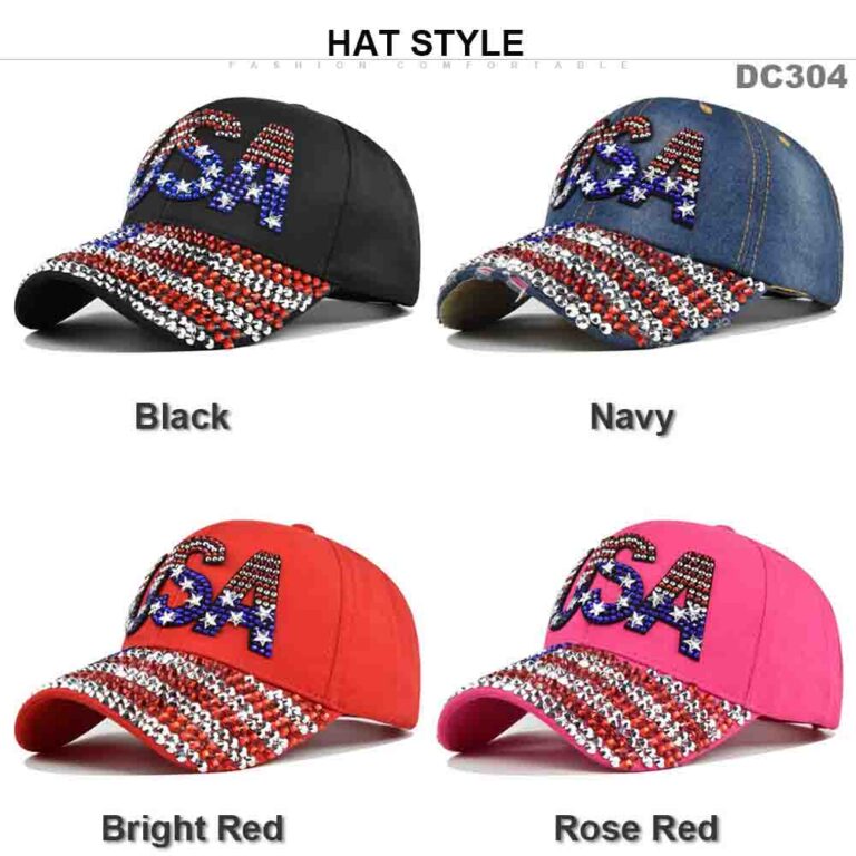 Rhinestone Baseball Cap 2