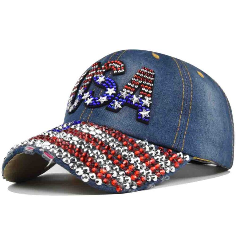 Rhinestone Baseball Cap 4